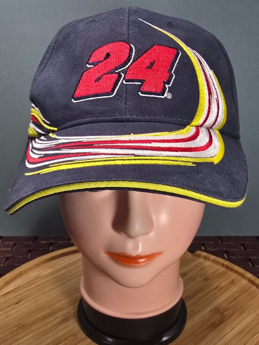 NASCAR Jeff Gordon 24 Chase Authentics Cap Hat Strap Back One Size 100% Cotton